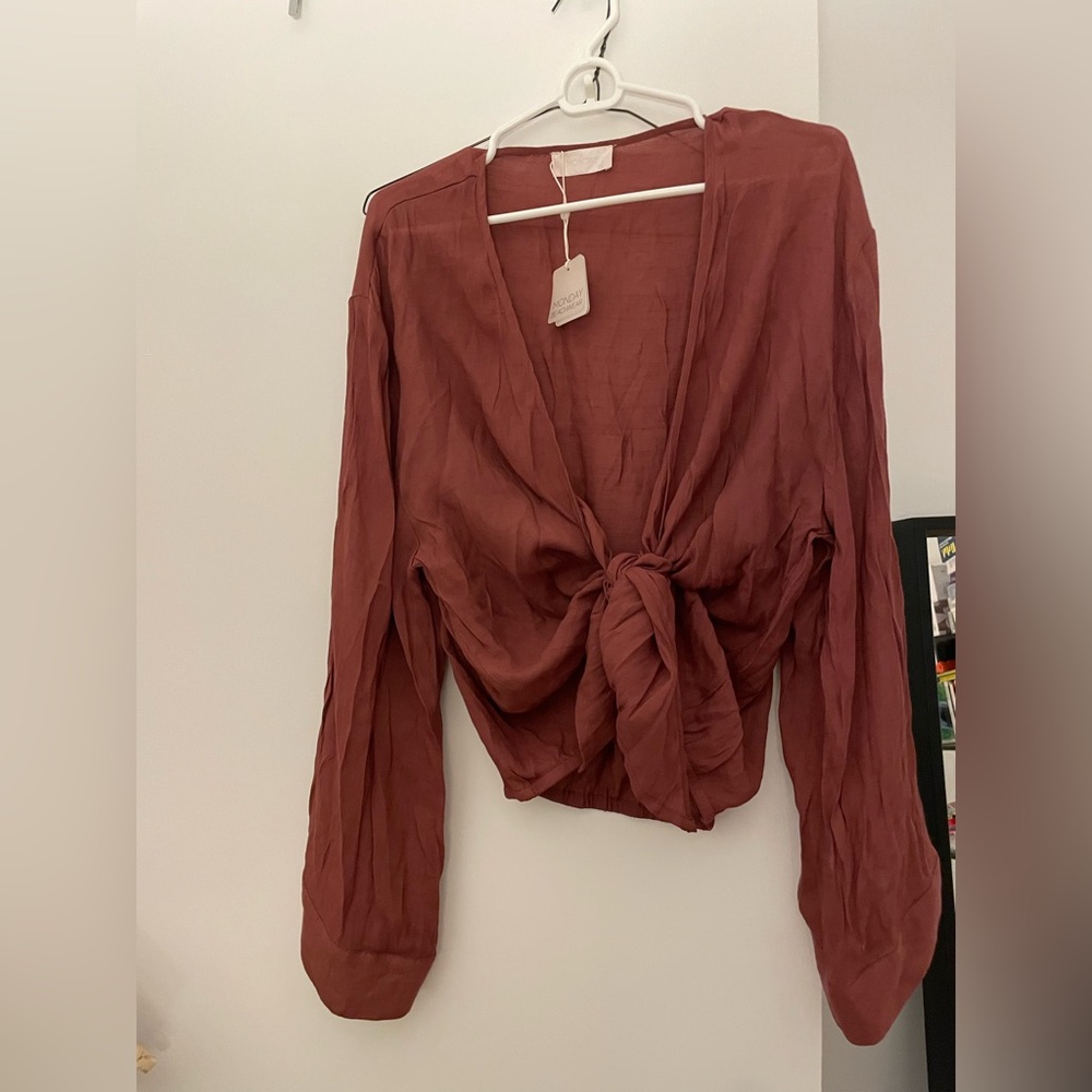 NWT Monday Swimwear Tahiti Top in Rose